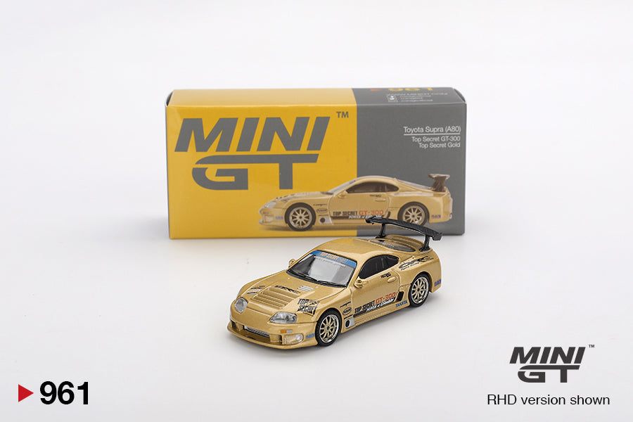 MiniGT - Toyota Supra (A80) Top Secret GT-300 - Top Secret Gold
