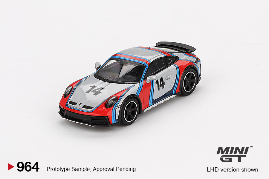 MiniGT - Porsche 911 Dakar 'Rally 1978' (Ice Grey Metallic)