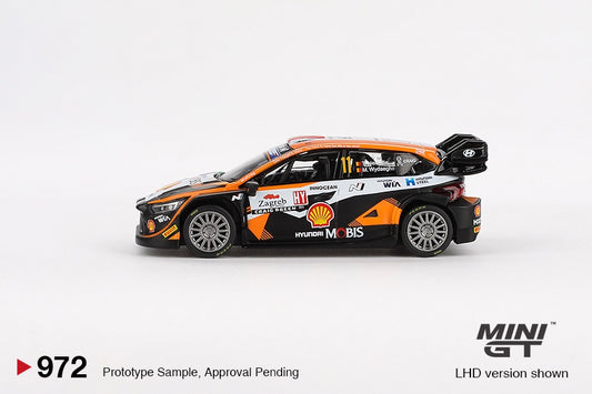 MiniGT - Hyundai i20 N Rally1 #11 2023 Rally Croatia Power Stage Winner