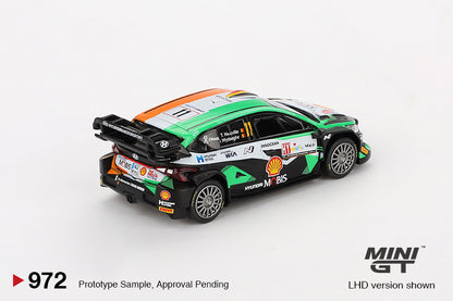 MiniGT - Hyundai i20 N Rally1 #11 2023 Rally Croatia Power Stage Winner