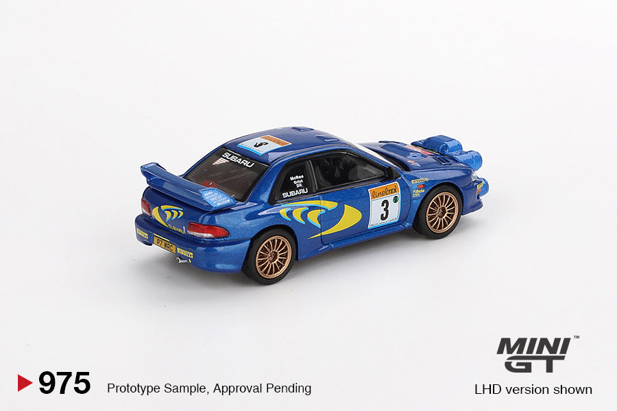 MiniGT - Subaru Impreza WRC98 1998 Rally Monte-Carlo 3rd Place #3 (Colin McRae)