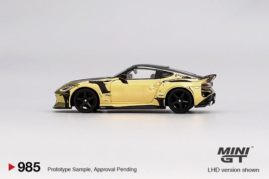 MiniGT - Nissan Z VeilSide FZ400 Gold Chrome