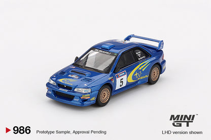 MiniGT - Subaru Impreza WRC99 - #5 Richard Burns / Robert Reid - Winner, 1999 Rally Australia