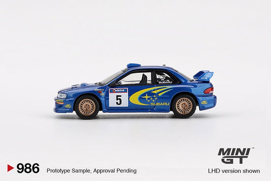 MiniGT - Subaru Impreza WRC99 - #5 Richard Burns / Robert Reid - Winner, 1999 Rally Australia