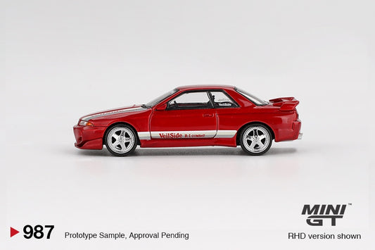 MiniGT - Nissan Skyline GT-R (R32) VeilSide Combat C-I Gem Red