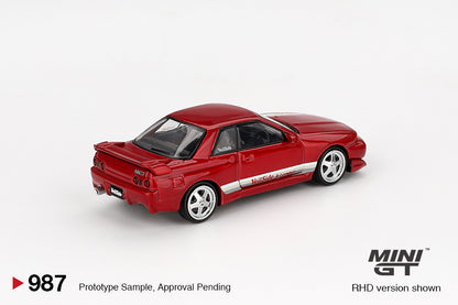 MiniGT - Nissan Skyline GT-R (R32) VeilSide Combat C-I Gem Red
