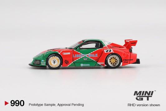 MiniGT - Mazda RX-7 (FD3S) LB-Super Silhouette 787B (Green/Red)