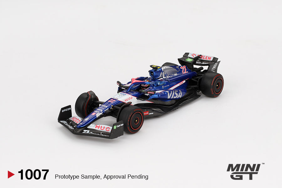 MiniGT - Racing Bulls VCARB 01 #22 Yuki Tsunoda 2024 F1 2024 Bahrain GP