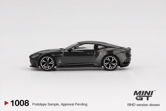 MiniGT - Aston Martin DBS '007 Edition' (Black) - 1:64 Scale