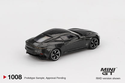 MiniGT - Aston Martin DBS '007 Edition' (Black) - 1:64 Scale