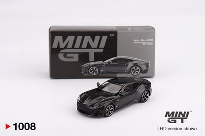MiniGT - Aston Martin DBS '007 Edition' (Black) - 1:64 Scale