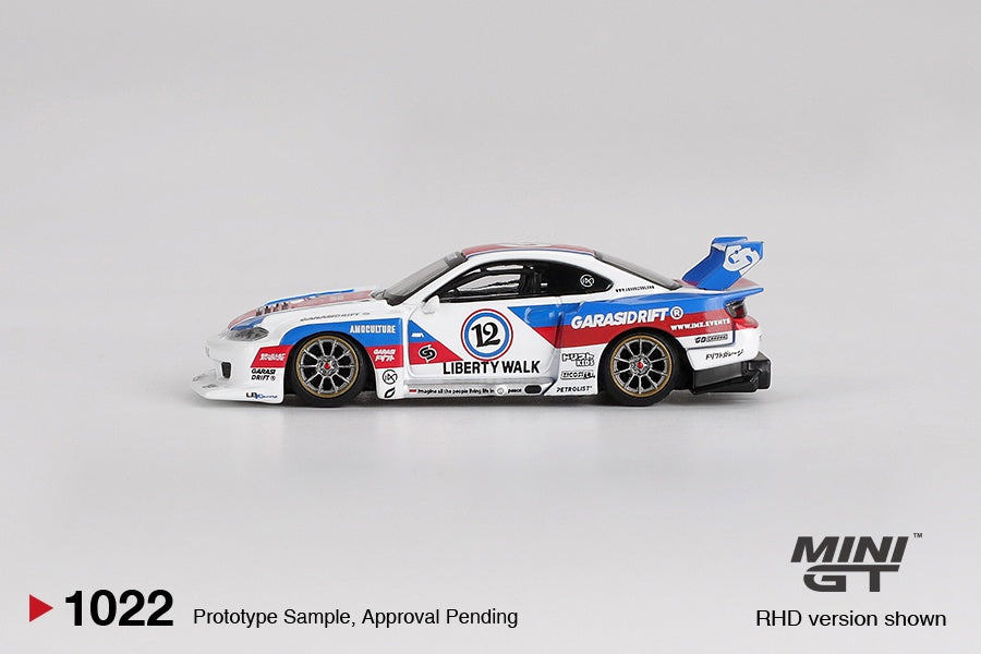 MiniGT - Nissan LB-Super Silhouette S15 SILVIA GARASIDRIFT x LBWK 2025