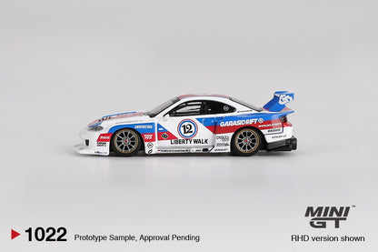 MiniGT - Nissan LB-Super Silhouette S15 SILVIA GARASIDRIFT x LBWK 2025