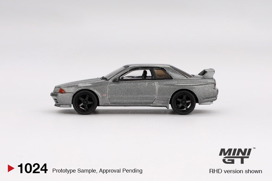 MiniGT - Nissan Skyline GT-R (NISMO BNR32 CRS Version) Dark Metal Grey