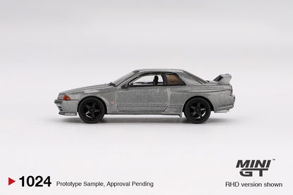 MiniGT - Nissan Skyline GT-R (NISMO BNR32 CRS Version) Dark Metal Grey