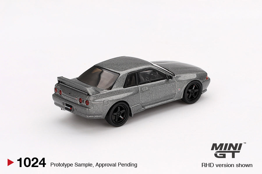 MiniGT - Nissan Skyline GT-R (NISMO BNR32 CRS Version) Dark Metal Grey
