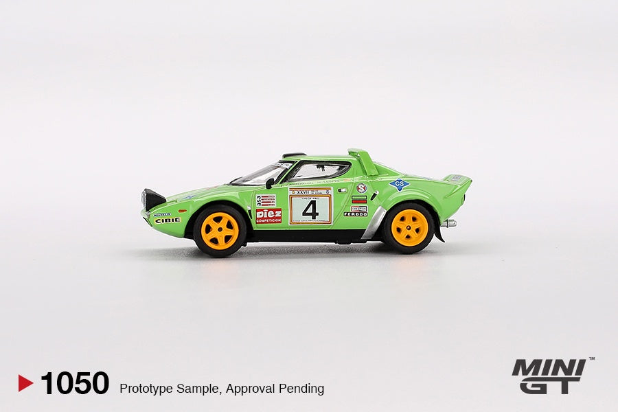 MiniGT - 1979 Lancia Stratos HF #4 Spanish Rally Champion (Green)