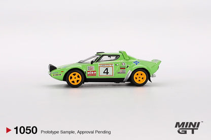 MiniGT - 1979 Lancia Stratos HF #4 Spanish Rally Champion (Green)