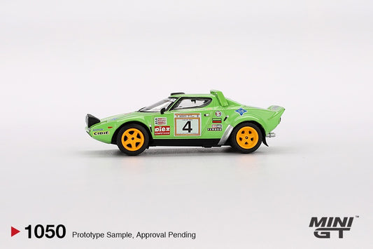 MiniGT - 1979 Lancia Stratos HF #4 Spanish Rally Champion (Green)