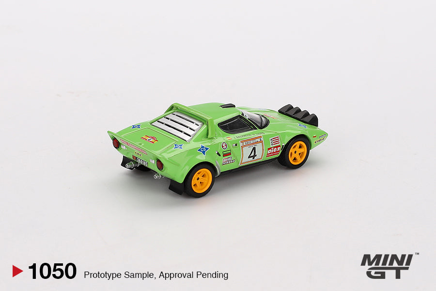 MiniGT - 1979 Lancia Stratos HF #4 Spanish Rally Champion (Green)