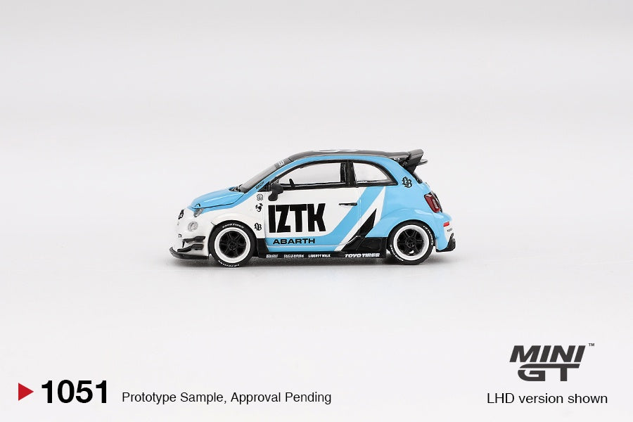 MiniGT - Abarth 595 LB-WORKS x Abas Works IZTK