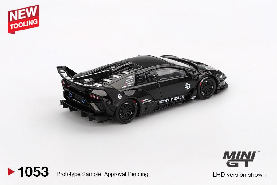 MiniGT - Lamborghini LB-Silhouette WORKS MURCIELAGO GT Evo Black