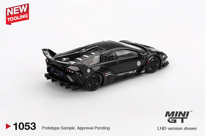 MiniGT - Lamborghini LB-Silhouette WORKS MURCIELAGO GT Evo Black
