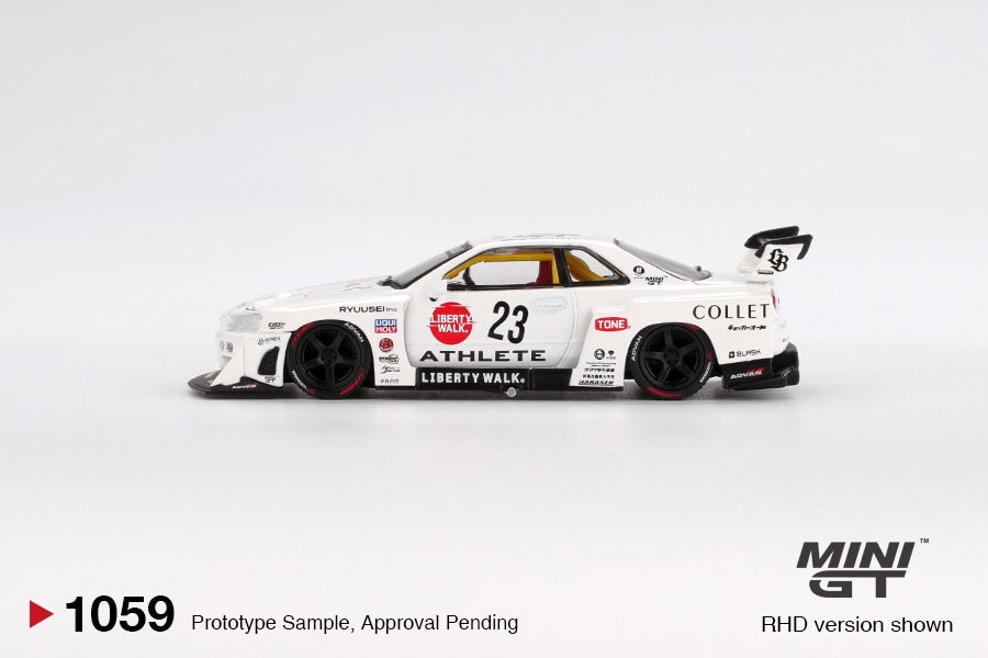 MiniGT - Nissan LB-ER34 Super Silhouette 'Athlete'