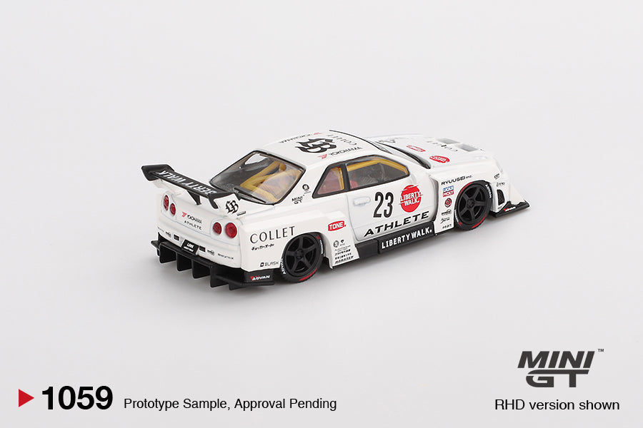 MiniGT - Nissan LB-ER34 Super Silhouette 'Athlete'