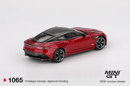 MiniGT - Aston Martin DBS (Hyper Red) - 1:64 Scale