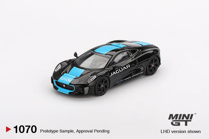 MiniGT - Jaguar C-X75 (Blue / Black) - 1:64 Scale