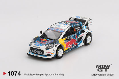 MiniGT - Ford Puma Rally1 #16 M-Sport Ford WRT 2024 Rally Finland 3rd Place