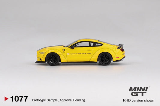 MiniGT - LB-WORKS Ford Mustang Triple Yellow