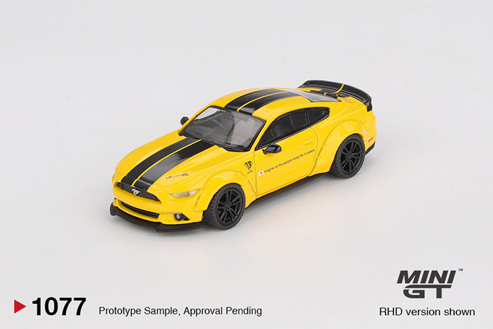 MiniGT - LB-WORKS Ford Mustang Triple Yellow