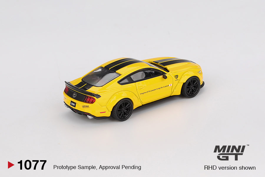 MiniGT - LB-WORKS Ford Mustang Triple Yellow