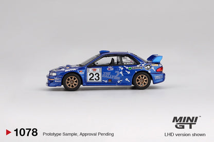 MiniGT - Subaru Impreza WRC99 #23 2000 Acropolis Rally