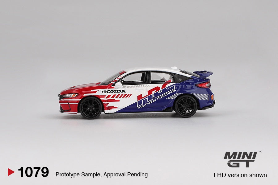 MiniGT - 2024 Honda Civic Type R Pace Car 'HRC' - 1:64 Scale