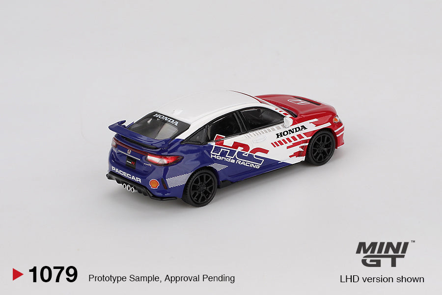 MiniGT - 2024 Honda Civic Type R Pace Car 'HRC' - 1:64 Scale