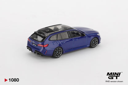 MiniGT - BMW M5 Touring Marina Bay Blue Metallic