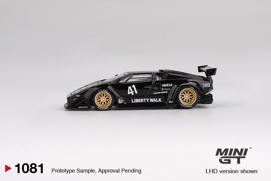 MiniGT - Lamborghini Countach LB-WORKS (Black)