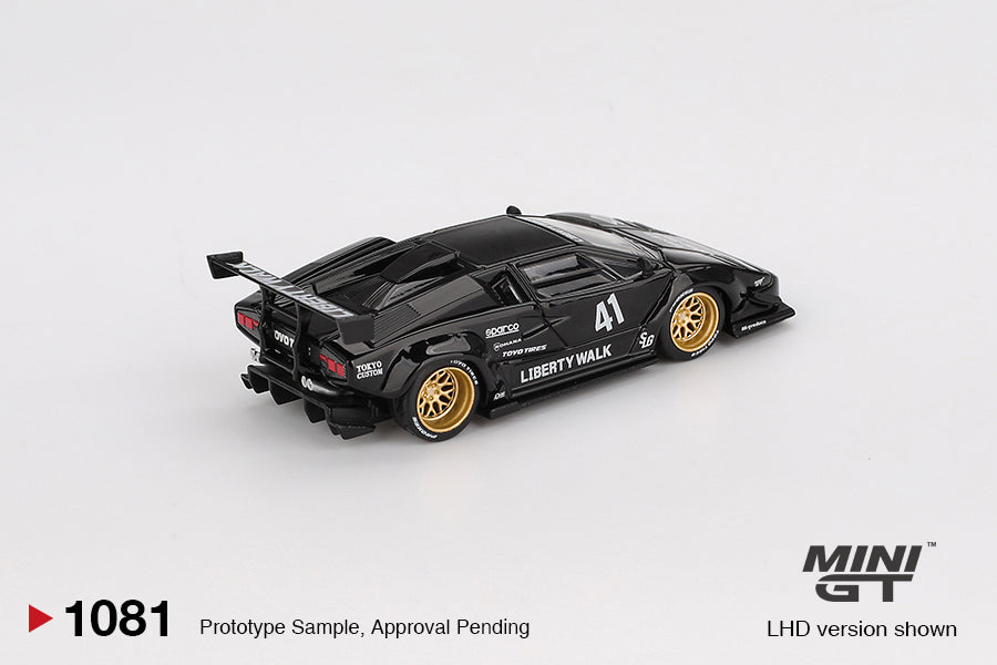 MiniGT - Lamborghini Countach LB-WORKS (Black)