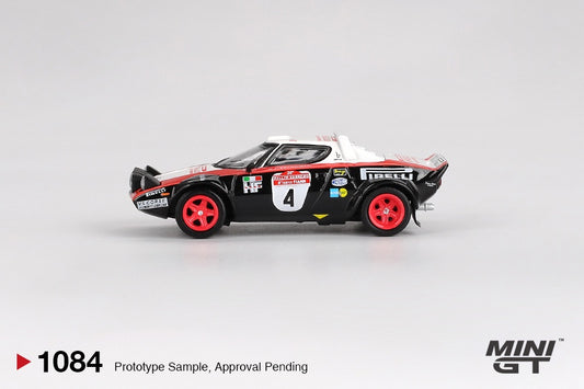 MiniGT - Lancia Stratos HF #4 1978 Rally Sanremo Winner