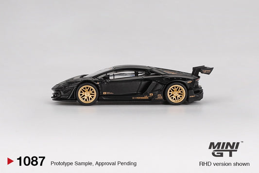 MiniGT - LB WORKS Lamborghini Aventador Limited Edition Matte Black