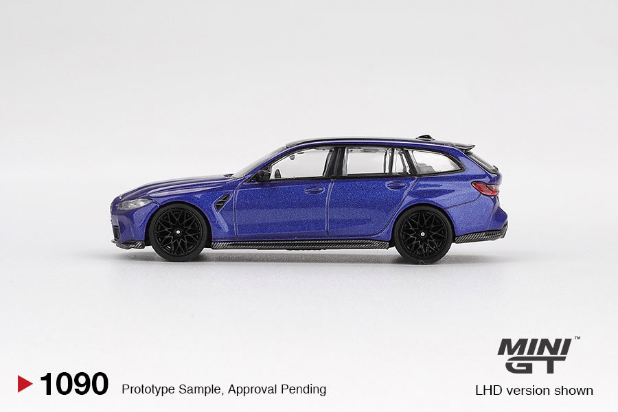 MiniGT - 2023 BMW M3 Touring Competition - Portimao Blue Metallic