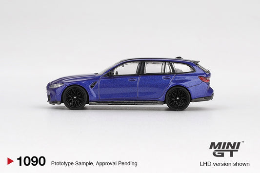 MiniGT - 2023 BMW M3 Touring Competition - Portimao Blue Metallic
