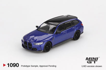 MiniGT - 2023 BMW M3 Touring Competition - Portimao Blue Metallic