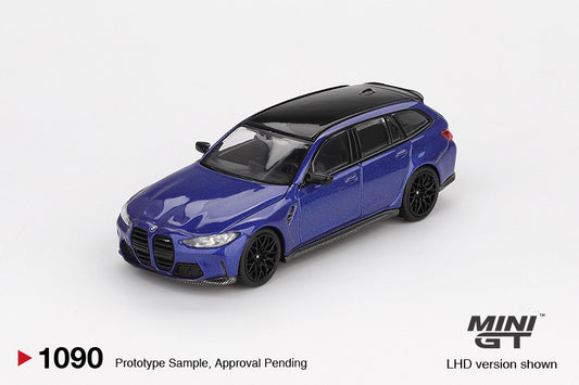 MiniGT - 2023 BMW M3 Touring Competition - Portimao Blue Metallic