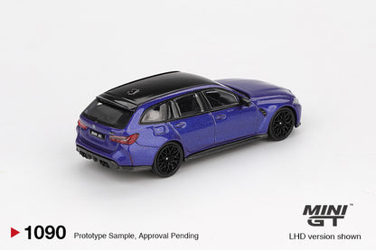MiniGT - 2023 BMW M3 Touring Competition - Portimao Blue Metallic