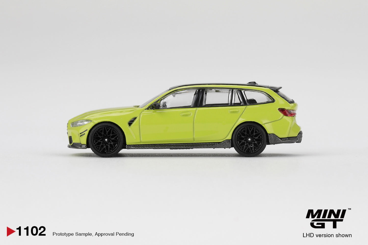 MiniGT - BMW M3 M Performance Touring (Sao Paulo Yellow)