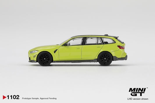 MiniGT - BMW M3 M Performance Touring (Sao Paulo Yellow)